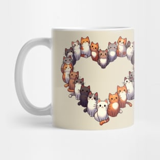 cats love Mug